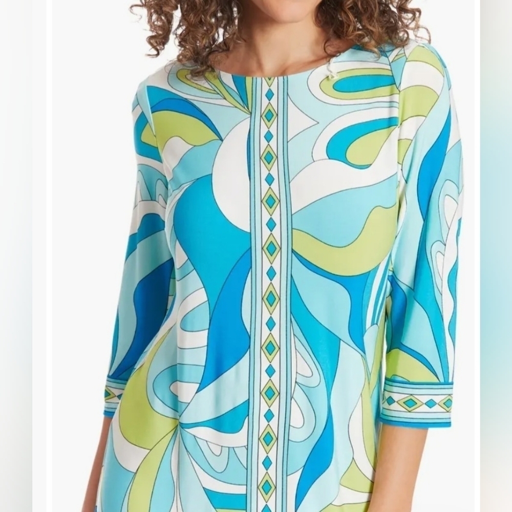 NWT London Times Jersey Dress - Picture 5 of 7